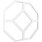 Ekena Millwork 33W x 33H x 1T Small Cameron Decorative Fretwork Ceiling Panels in Architectural Grade PVC CELP33X3303CAM - alternate 9